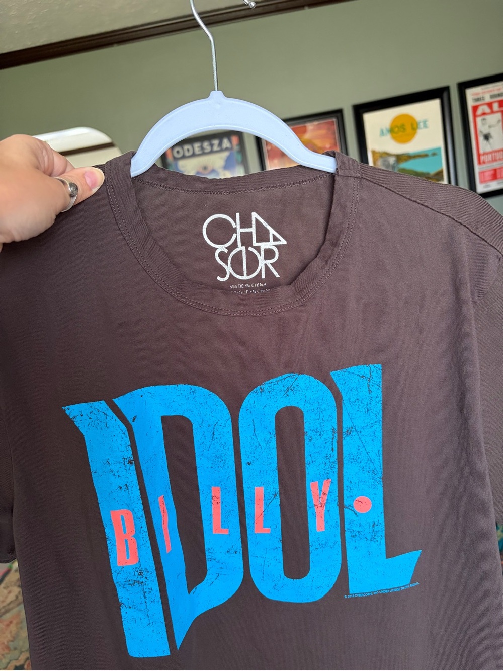 Billy Idol Chaser Band T shirt